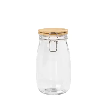 Aufbewahrungsglas mit Bambusdeckel 440ml