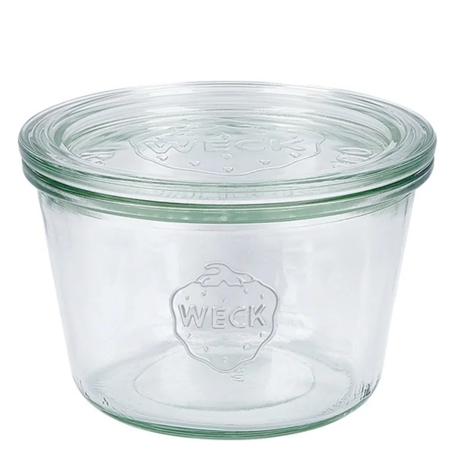 WECK Sturzglas 370ml RR100 mit Deckel