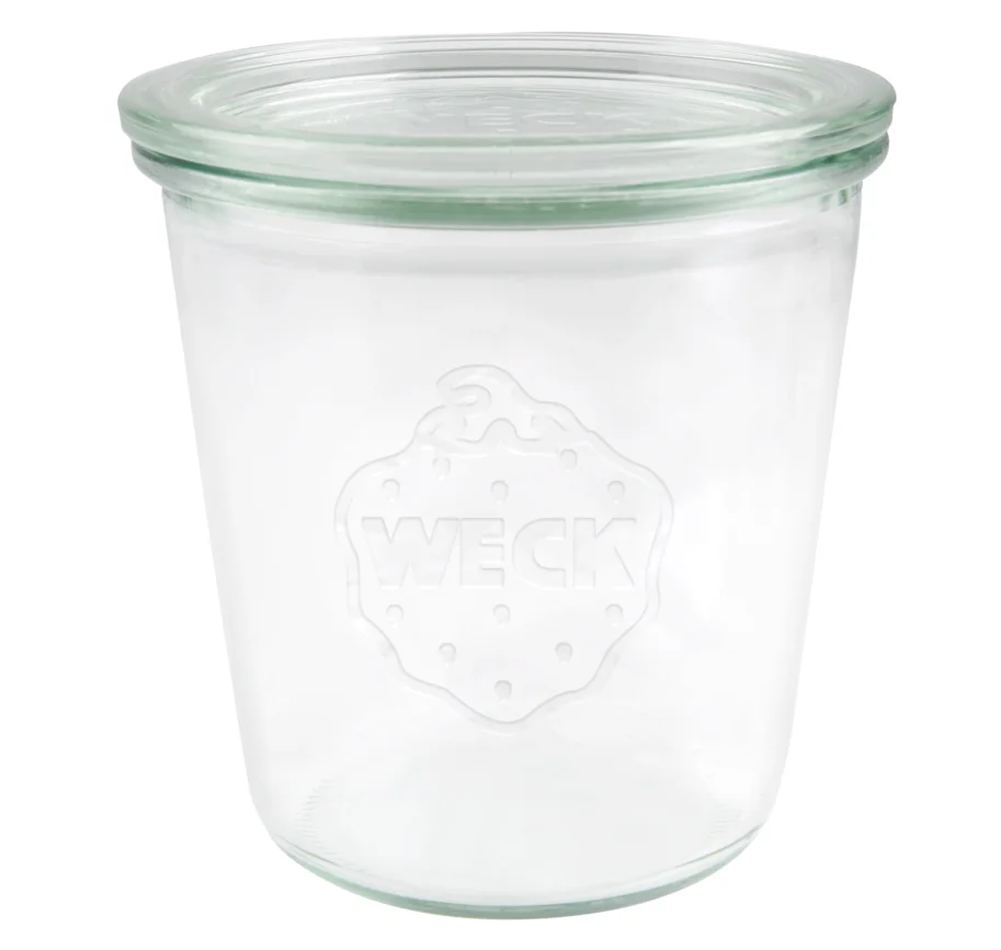 WECK Sturzglas hoch 290ml RR80 mit Deckel