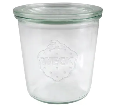 WECK Sturzglas 580ml RR100 mit Deckel