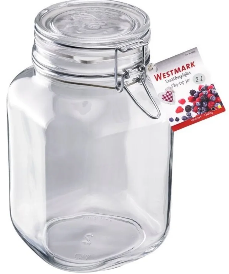 Drahtbügelglas 2L, D90mm