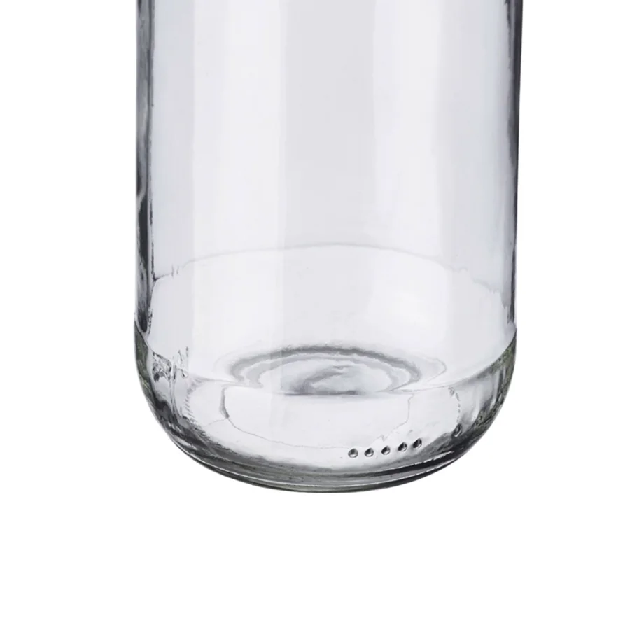 Milch- und Saftflasche 1 L, rund