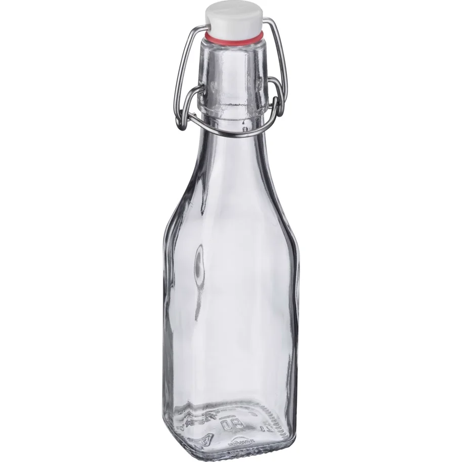 Bügelverschlussflasche 250ml, m. Anhänger