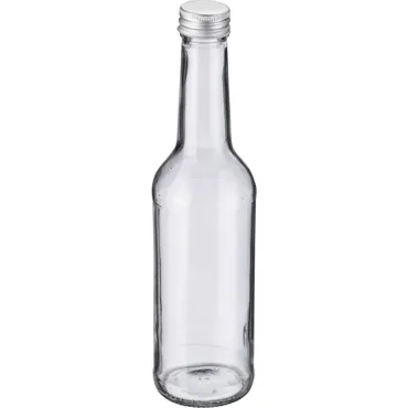 Gradhalsflasche 350ml, m. 28 mm Schraubdeckel