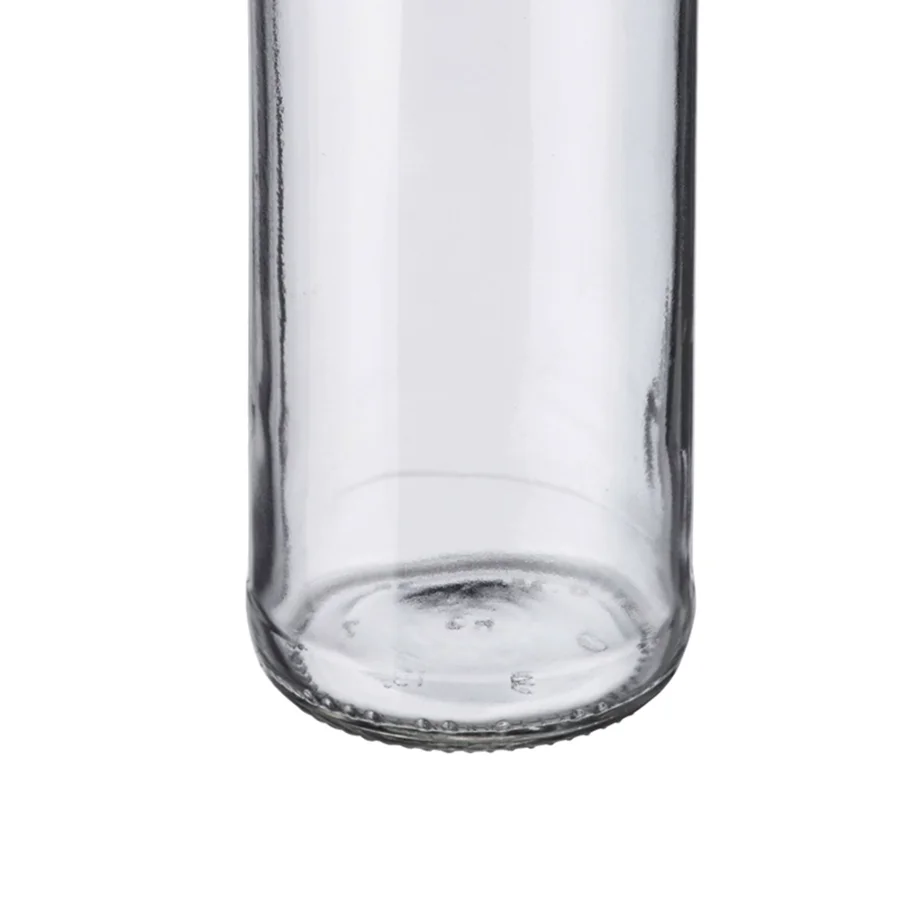 Gradhalsflasche 350ml, m. 28 mm Schraubdeckel
