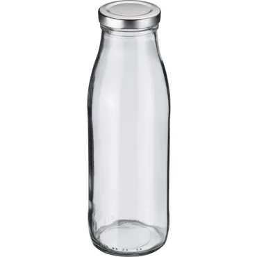 Milch- und Saftflasche 500ml, rund