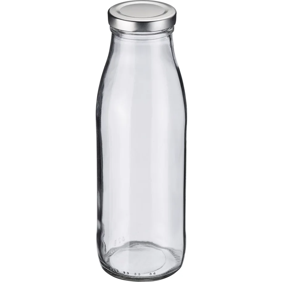 Milch- und Saftflasche 500ml, rund