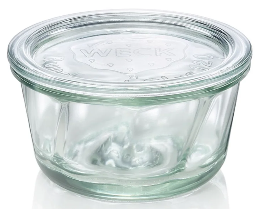 WECK Gugelhupf-Glas 450ml RR120 mit Deckel