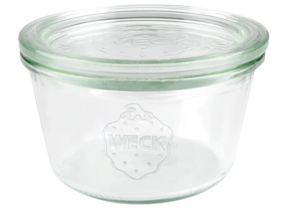 WECK Sturzglas Schale 290ml RR100 mit Deckel