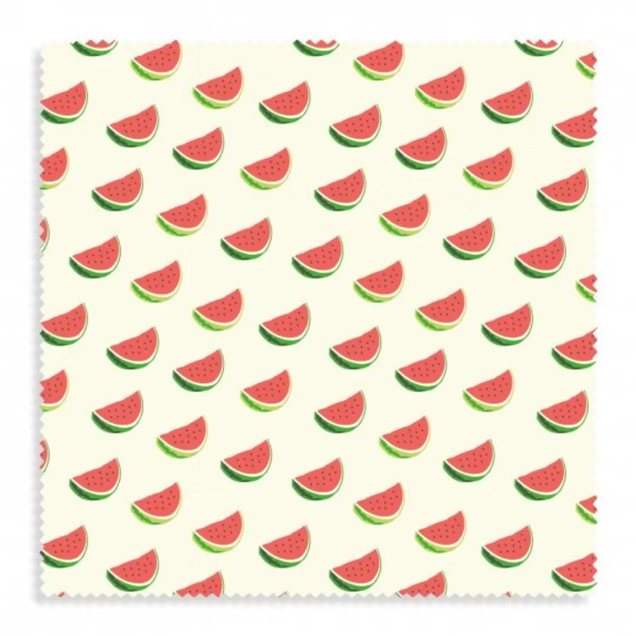 Bienenwachs Wraps 1er Wassermelone 35x35cm