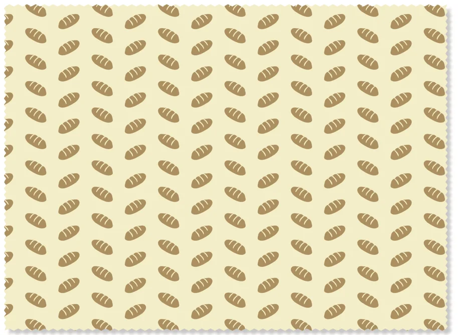 Bienenwachstuch Brot 43x58cm