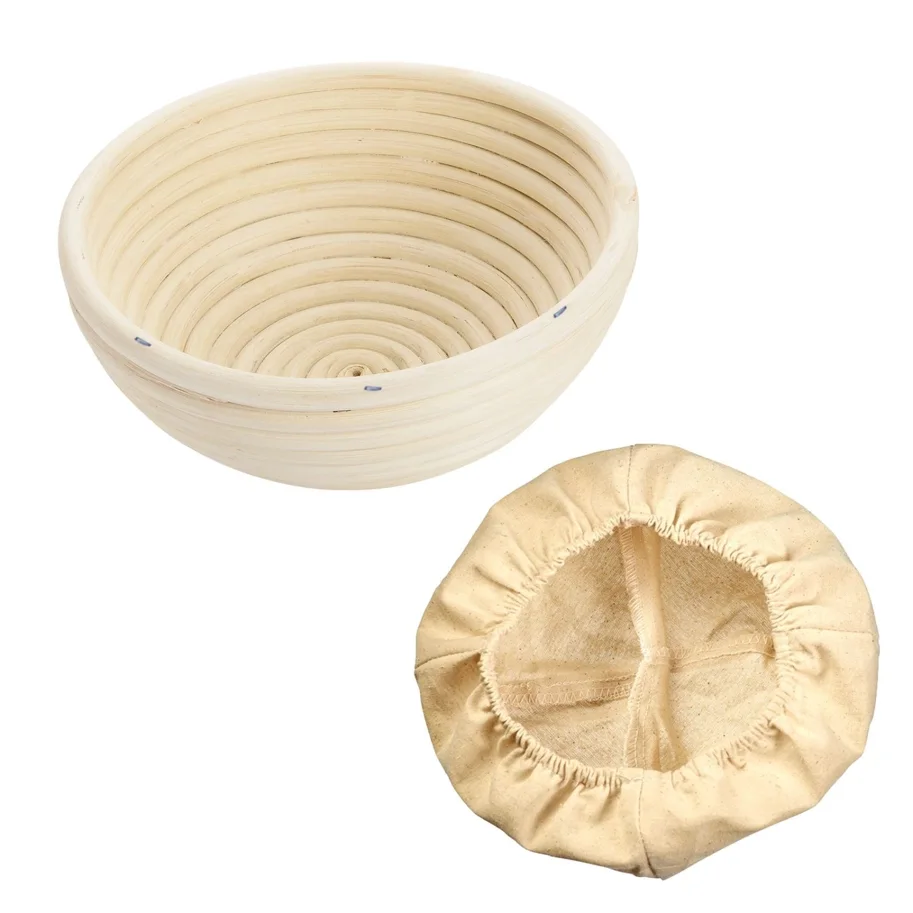 Set Gärkorb rund mit Bezug D20.5 x 8.1cm
