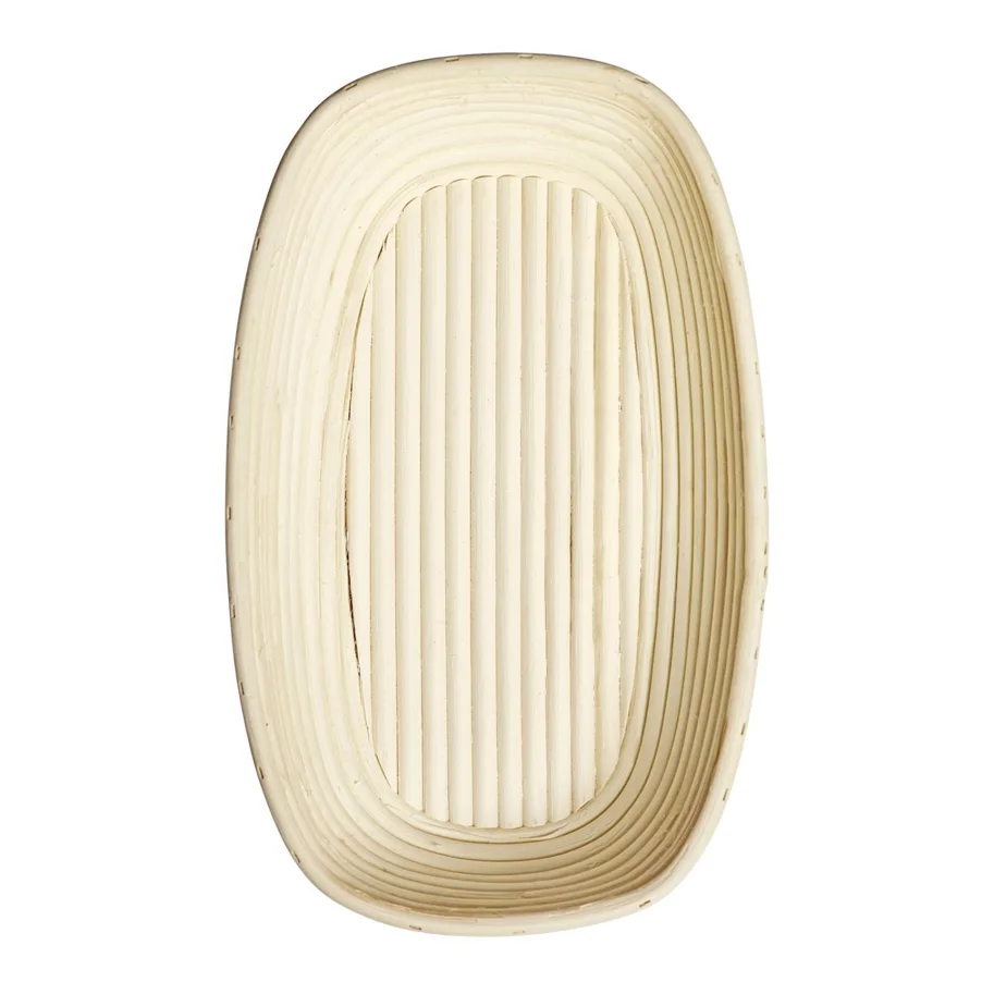 Set Gärkorb oval mit Bezug 33.5 x 20.5 x 8cm