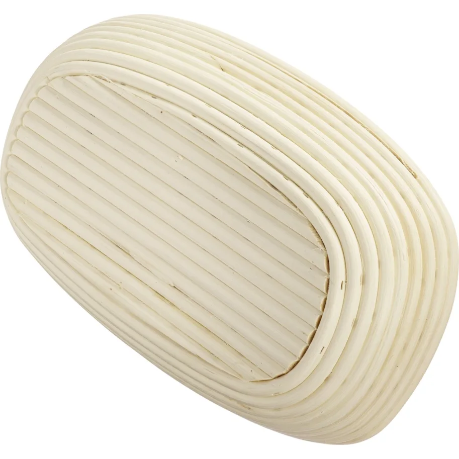 Set Gärkorb oval mit Bezug 33.5 x 20.5 x 8cm