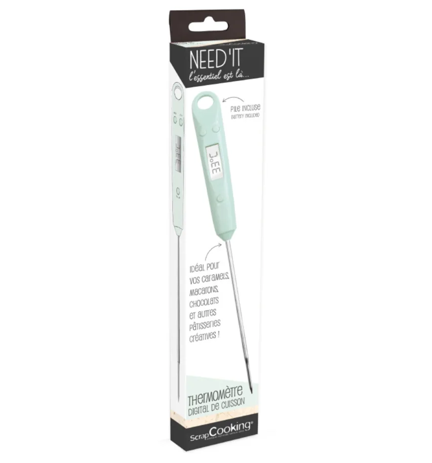 Lebensmittel Thermometer inkl. Batterie