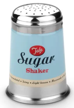 1960s Zuckerstreuer blau