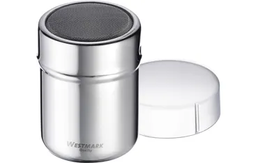 Puderzuckerstreuer mit Frischhaltedeckel