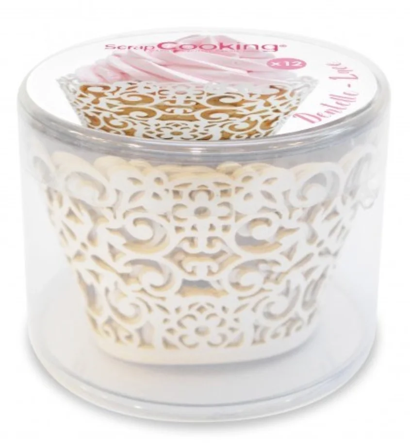 12 Stk. Cupcake-Wrappers Arabesk