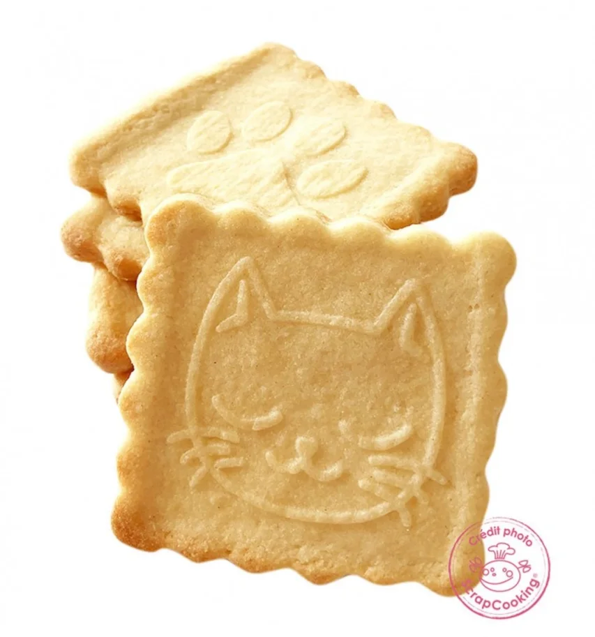Cookie Stamp, Würfelstempel u. Ausstecher, Katze