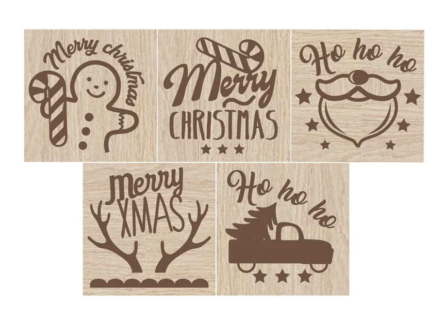 Cookie Stamp, Würfelstempel u. Ausstecher, Weihnachten