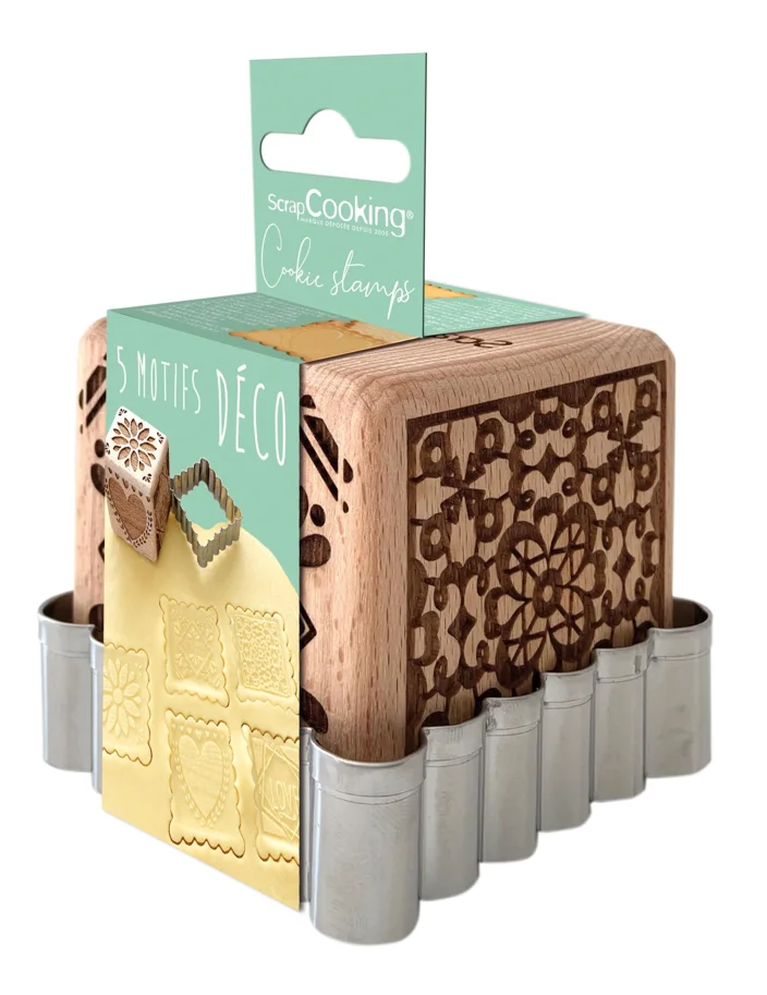 Cookie Stamp, Würfelstempel u. Ausstecher, Deko