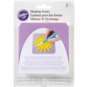3er Set Blumenformer Schaumstoff