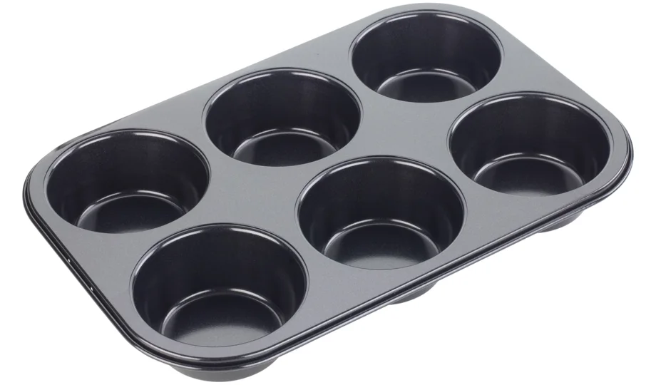 6er Backform jumbo Muffin 32x22x4cm Antihaft