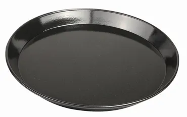 Pizza-, Wähenblech Emaille, D28cm H 3cm