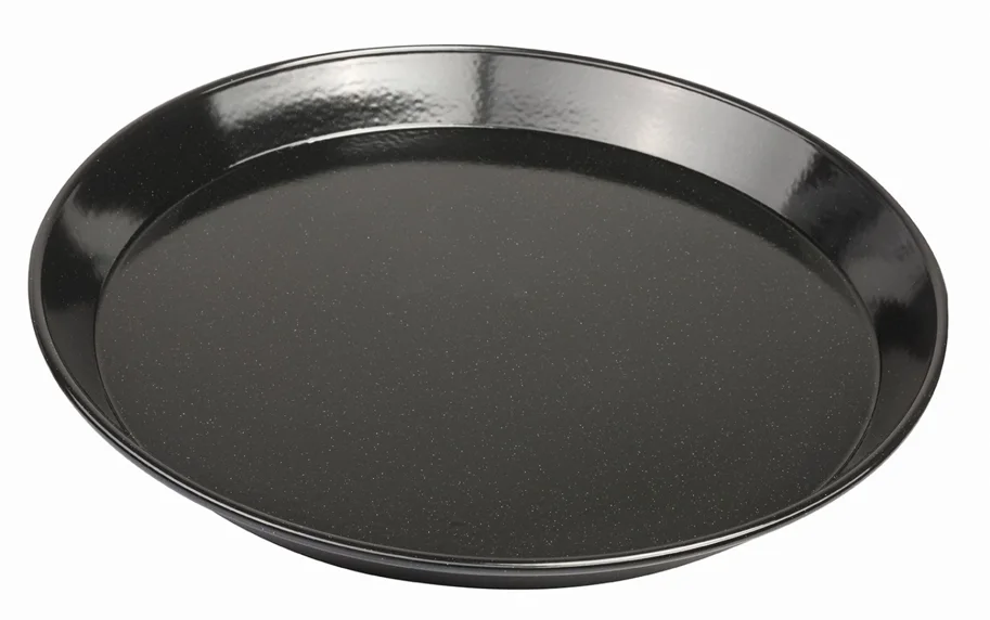 Pizza-, Wähenblech Emaille, D28cm H 3cm