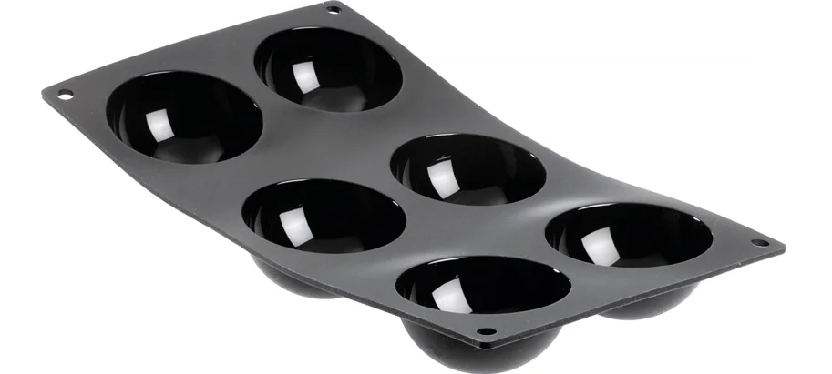 Moul Flex Backform 17.5x30cm für 6 Halbkugeln