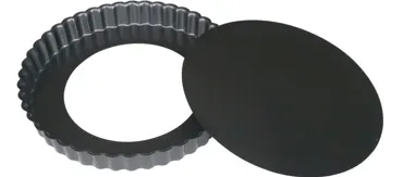 Tortenform D:24cm geriffelt Boden herausnehmbar