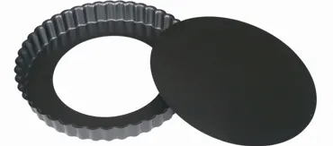 Tortenform D:32cm geriffelt Boden herausnehmbar