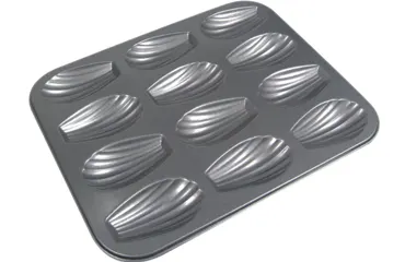 Backblech für 12 Madeleines 26x20cm