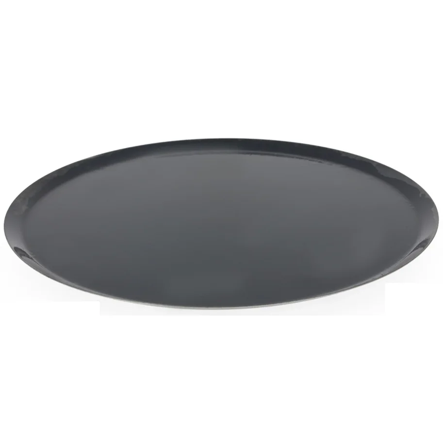 Pizzablech rund D: 36cm Blaustahl