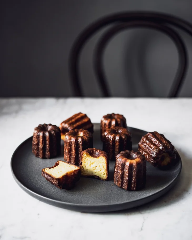 Kuchenform Cannelés Kupfer D:3.5cm H:3cm