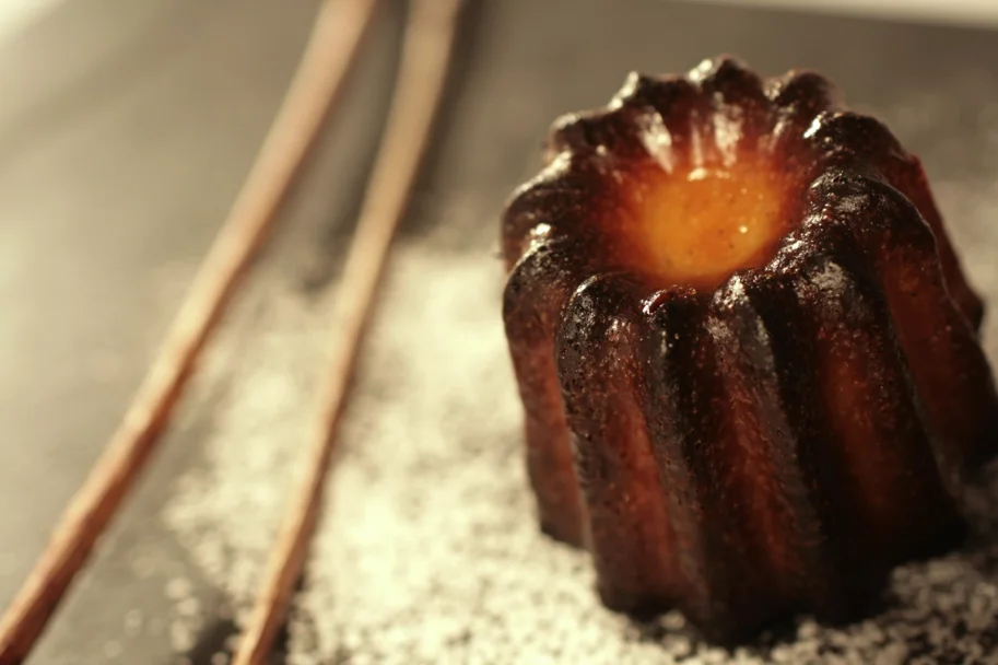 Kuchenform Cannelés Kupfer D:3.5cm H:3cm