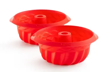 2er Set Backform für Mini Gugelhopf D15cm Geschenkbox