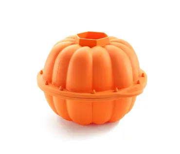 Bakform Kürbis D17cm H15cm 2.3l Silikon orange