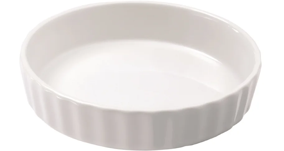 Tortenform rund, Ø 12.5 cm weiss