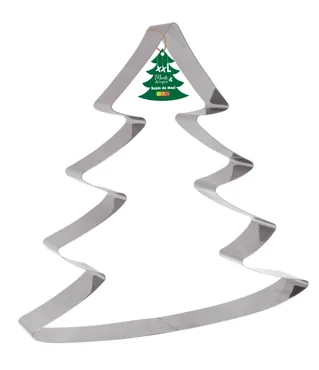 Edelstahlbackform Ausstechform XXL Weihnachtsbaum 30x31cm