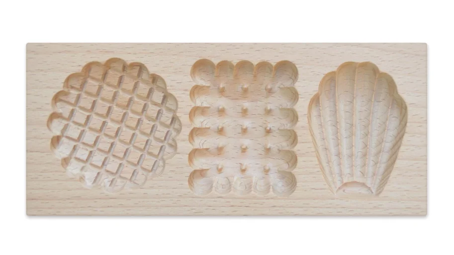 Holzform für gefüllte Kekse Petits Biscuits, 20x10x2cm