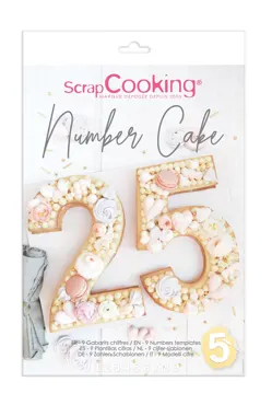 Schablonen Set für Zahlen 0-9