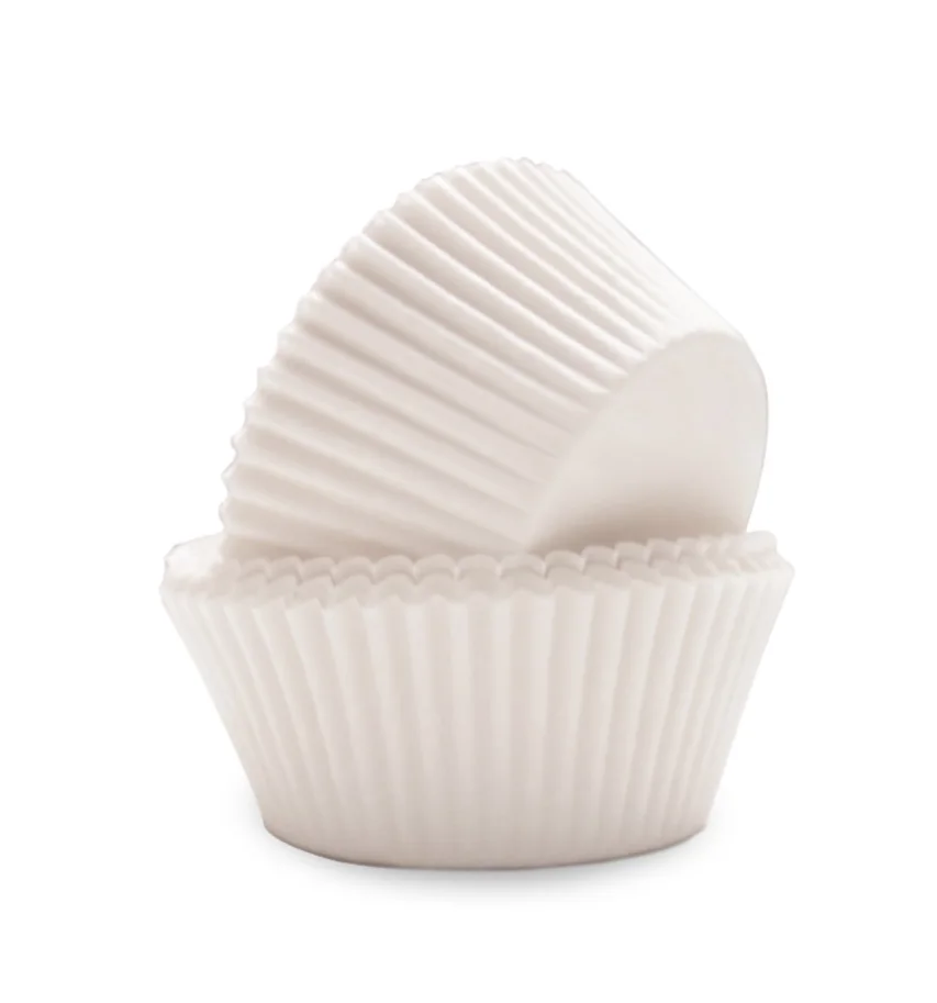 Papier-Backförmchen weiss ca. 36 Stück