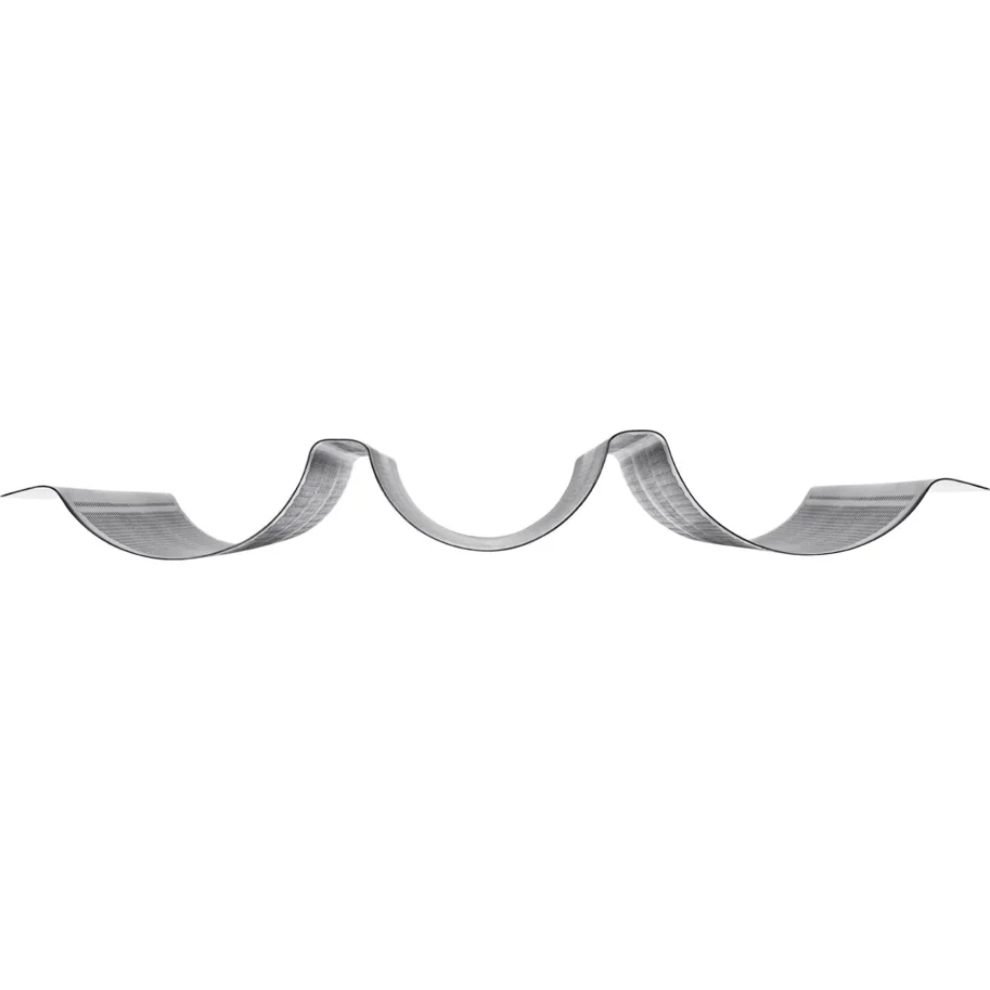 3er Baguette Backform Long, 38.5x28cm