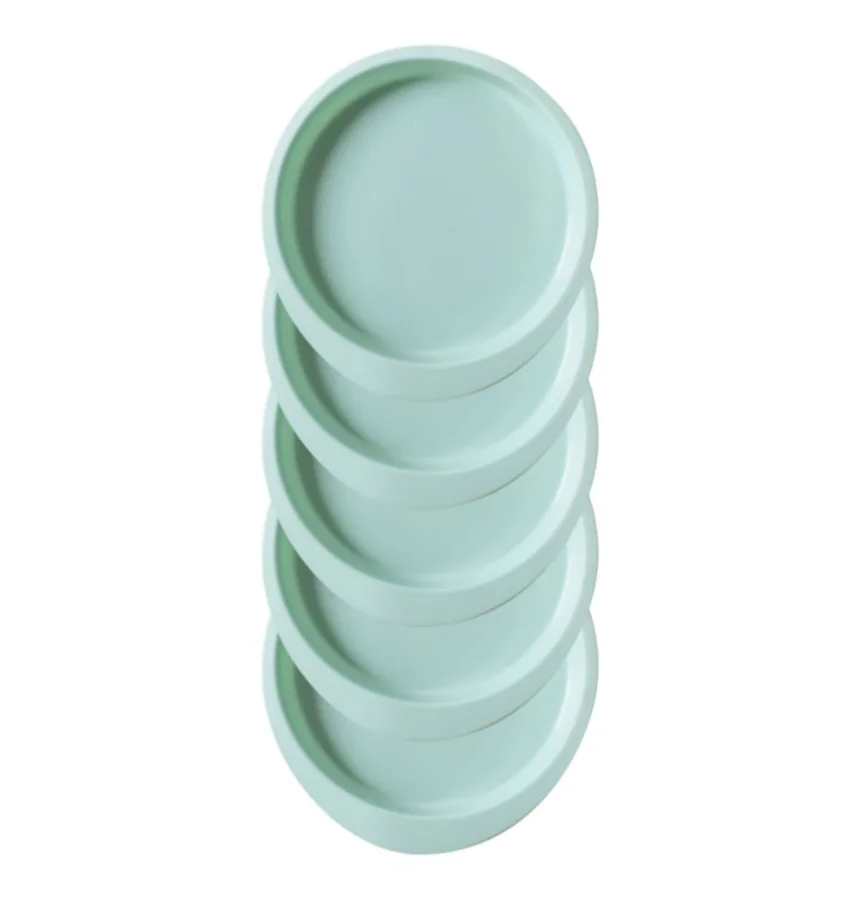 5er Set Backform für Schichtkuchen Silikon