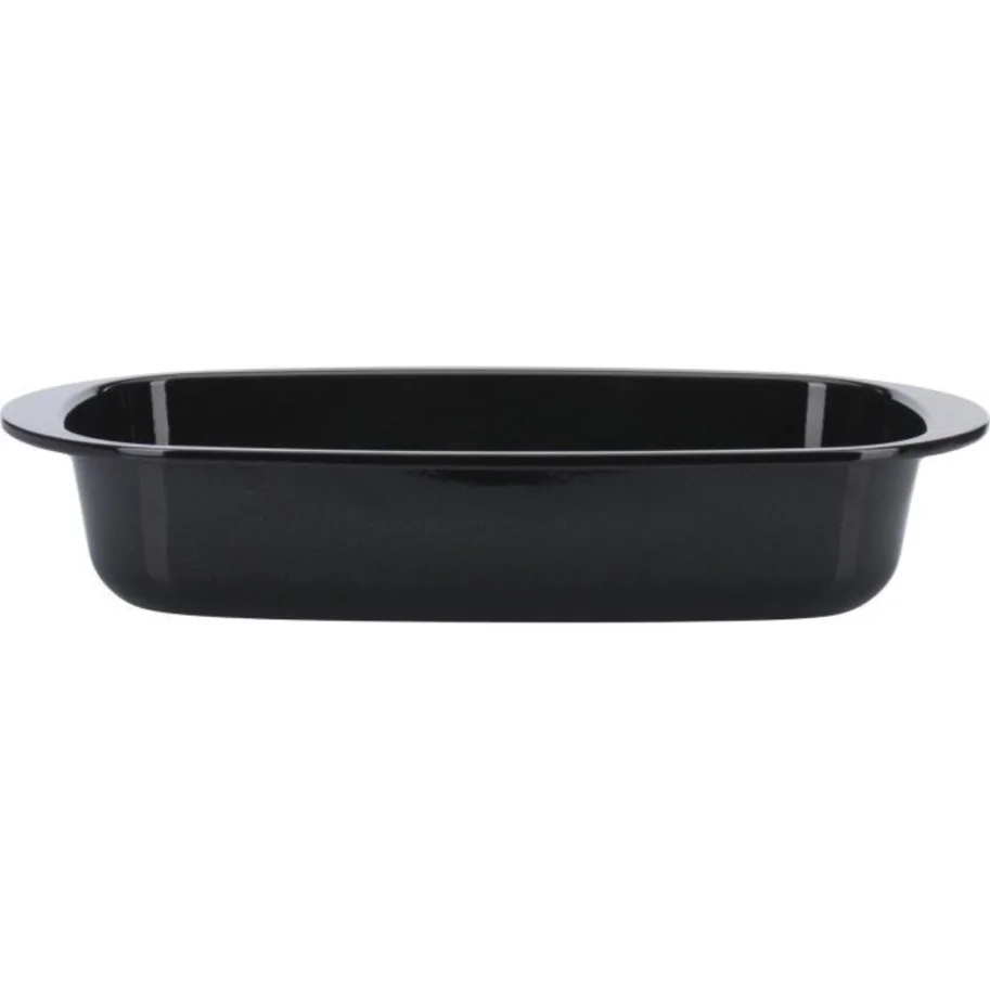 Brotbackform Emaille, L 32cm