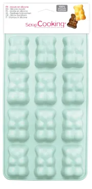 Silikonbackform Gummibären 23 x 13cm