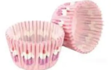 32 Stk. Cupcake Formen Cupcake pink