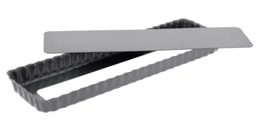 Kuchenform 20x8cm H:2.7cm geriffeL Boden herausnehmbar