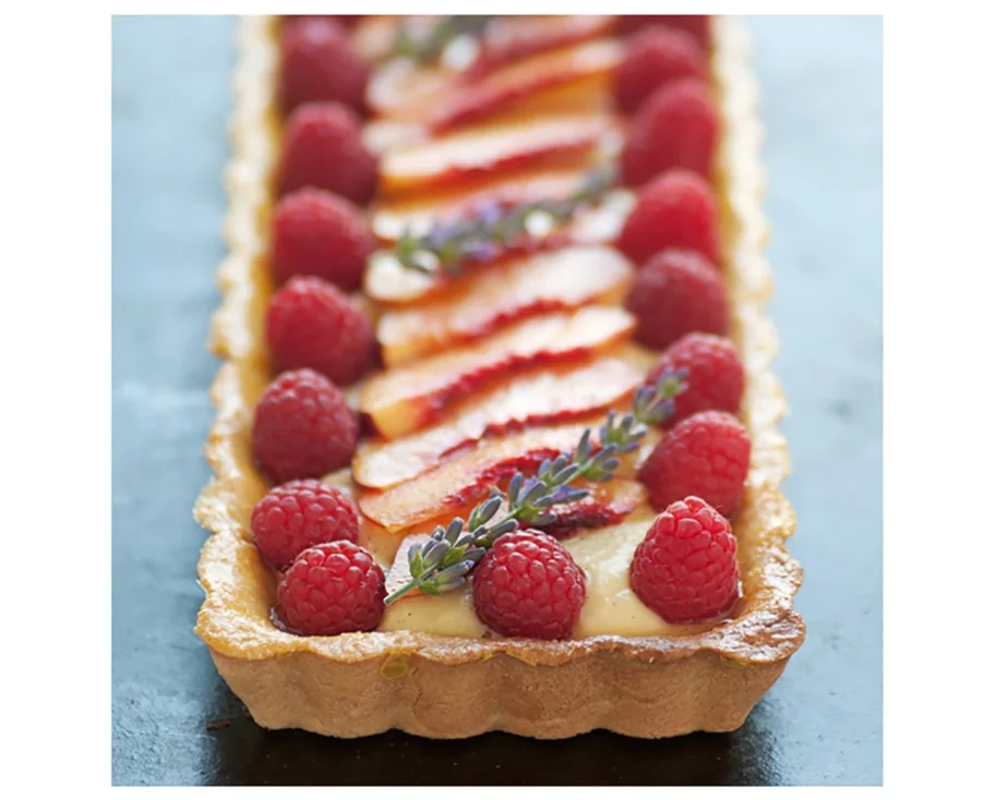 Kuchenform 20x8cm H:2.7cm geriffeL Boden herausnehmbar